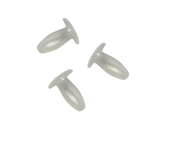 OEM Sharp Microwave Waveguide Canoe Clip - 3 Pack of Clips Originally Shipped With R-1471A, R1472A, R-1472A, R1480