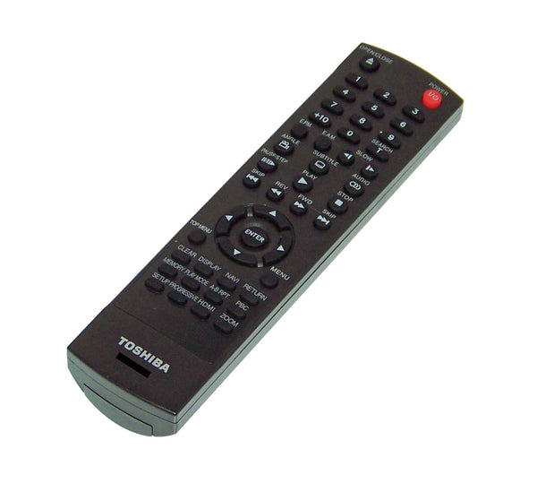 OEM Toshiba Remote Control Originally Shipped With: SD7200, SD-7200