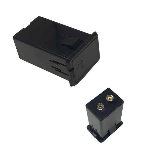 Genuine OEM Yamaha Guitar 9V Battery Holder Originally Shipped With FGX720SC, FGX-720SC, FGX720SCA, FGX-720SCA, LW5C, LW-5C