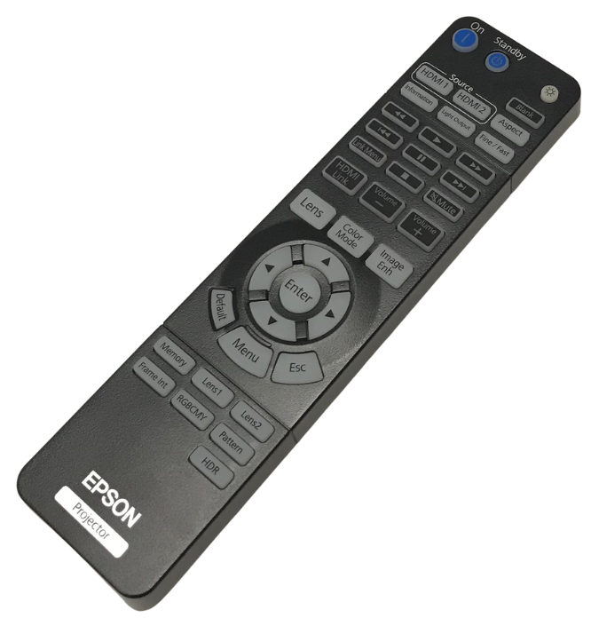 Genuine OEM Epson Projector Remote Control Originally Shipped With Pro Cinema LS12000