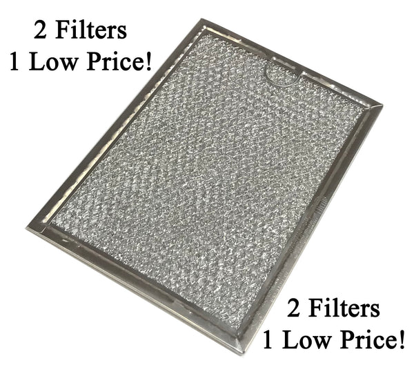 Save Money With An OEM Grease Filter 2 Pack - Measurements: 7-7/8 x 5-7/8 x 3/32 Inches