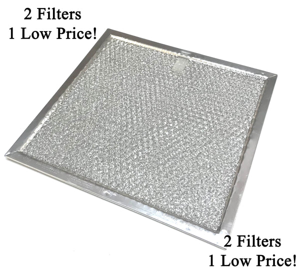 Save Money With An OEM Grease Filter 2 Pack - Measurements: 8-3/4 X 8-1/8 x 3/32 Inches