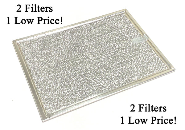 Save Money With An OEM Grease Filter 2 Pack - Measurements: 9-5/8 x 7-1/4 x 3/32 Inches