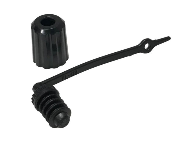 OEM Delonghi Air Conditioner AC Lower Drain Stopper And Cap Set Originally Shipped With PACEM375WRC, PACEM369S