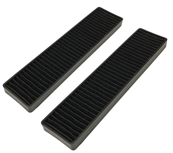 Microwave Charcoal Filter - Two Pack Compatible With LG Model Numbers MV2048BSPL, LMV2053SB, LMV2031SB, MV2047AQ