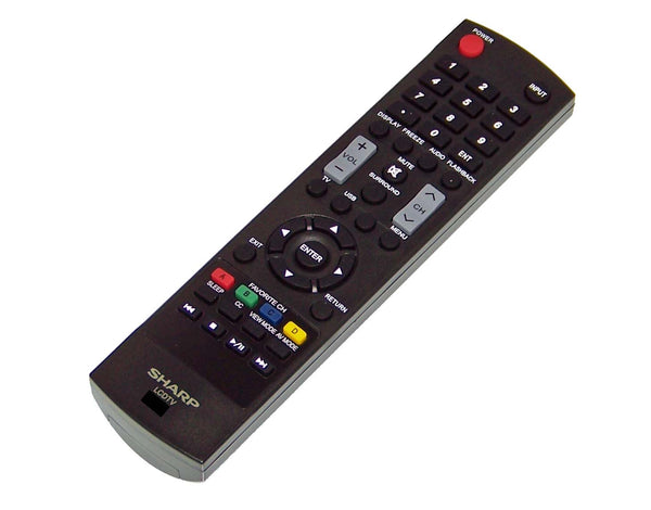 OEM Sharp Remote Control Originally Shipped With: LC32LE450U, LC-32LE450U, LC48LE551U, LC-48LE551U, LC39LE440 LC-39LE440