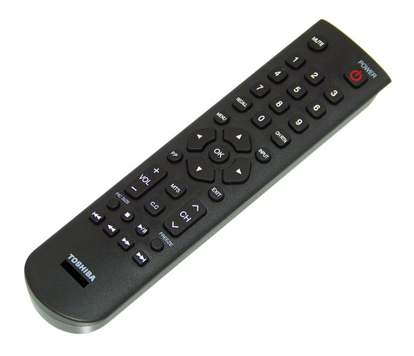 OEM Toshiba Remote Originally Shipped With: 40E220LP, 32C120LP