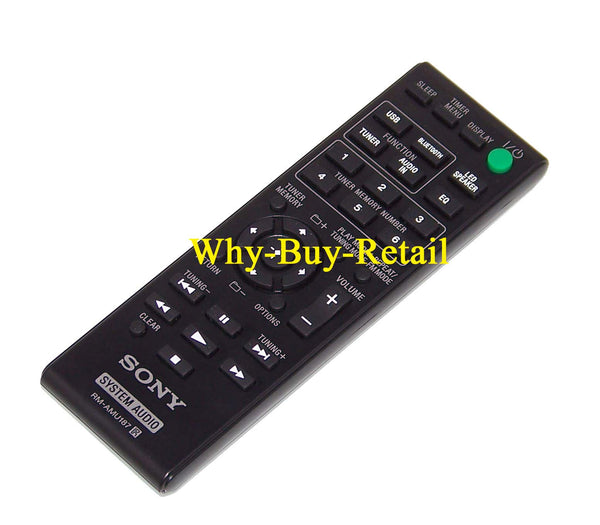 Genuine NEW OEM Sony Remote Control Commander Remote Number RM-ANU187