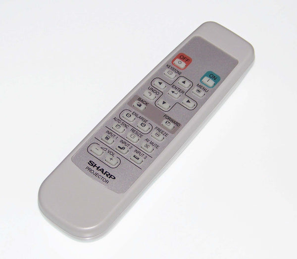 OEM Sharp Remote Control Originally Shipped With: PGA10SSL, PG-A10S-SL, PGA10X, PG-A10X