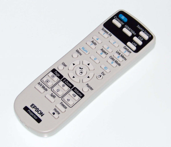 Epson Remote Control Originally Shipped With: PowerLite 2245U, 2140W 2265U 2250U