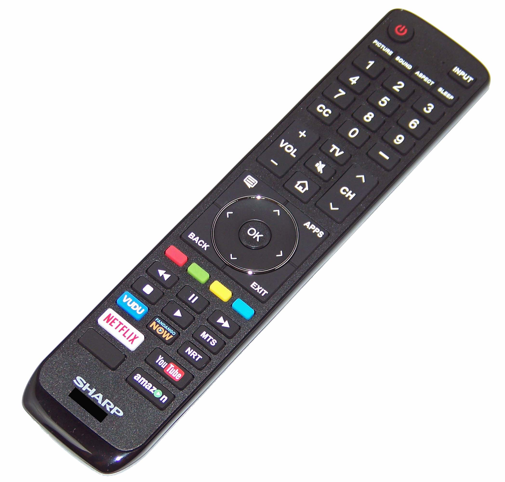 NEW OEM Sharp Remote Control Originally Shipped with: LC55P7000U, LC-55P7000U