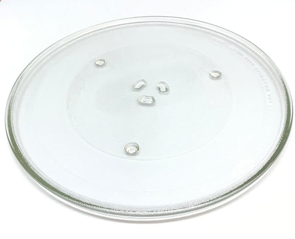 OEM Samsung Microwave Turntable Glass Plate Tray Shipped With ME179KFETSR/AA, ME179KFETSR/AC