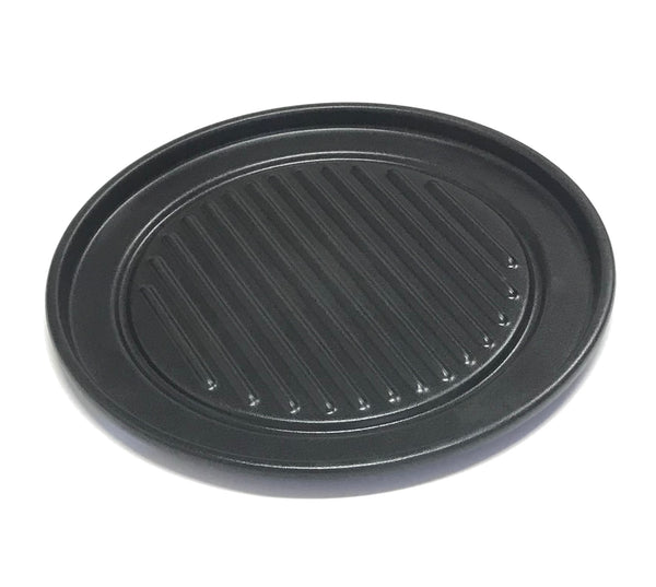 OEM GE Microwave Black Nonstick Metal Grill Tray Originally Shipped With PSA9240SF2SS, SCBC2000CCC01, PSA2200RBB03