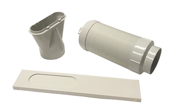 Genuine OEM Delonghi Air Conditioner AC Exhaust Window Kit Originally Shipped With PACEL290HLWKC1ABK, PACEL397HLWFKC