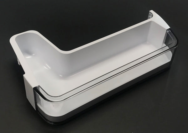 OEM Samsung Refrigerator Left Bottom Door Bin Originally Shipped With RF28R7201DT/AA, RF28R7201SG, RF28R7201SG/AA