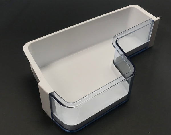 OEM Samsung Refrigerator Left Top Door Bin Originally Shipped With RF28HDEDPWW, RF28HDEDPWW/AA, RF28HDEDTSR