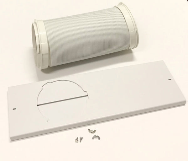 OEM Delonghi Air Conditioner AC Window Exhaust Kit Originally Shipped With PACEX390LVYN6AWH, PACEX390LN1ALBK