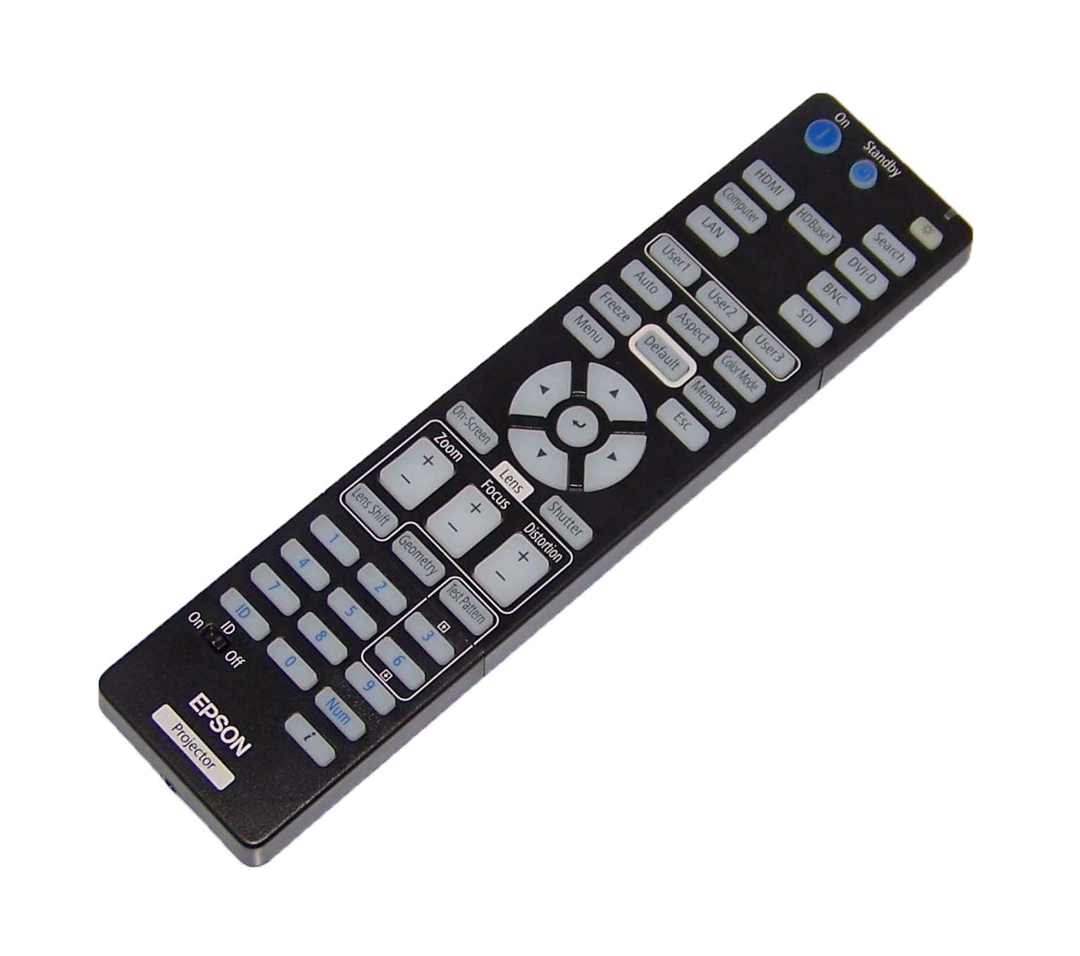 OEM Epson Projector Remote Control Shipped With Pro L25000U, L25000U, EB-L25000U