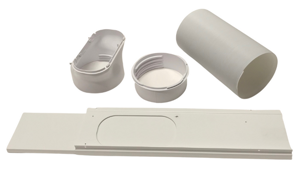 Genuine OEM Delonghi Air Conditioner AC Window Exhaust Kit Originally Shipped With PACEM375WRC, PACEM369S, PACEM375WRC6AL
