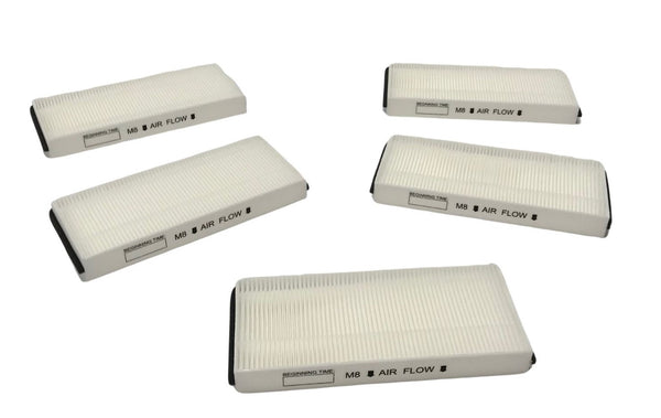 Ventilation Fan Air Filter - 5 Pack - Compatible With Panasonic Model Numbers FV10VE2, FV10VEC2R