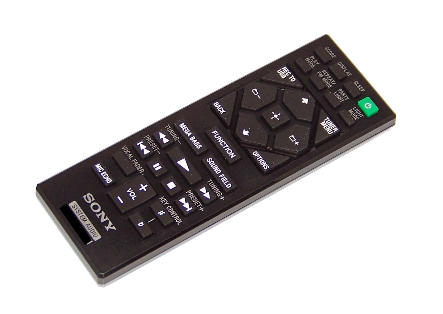 NEW OEM Sony Remote Control Originally Shipped With MHCV50, MHC-V50