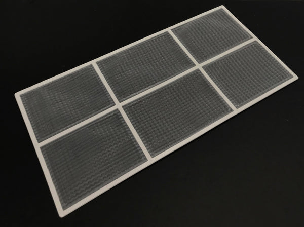 OEM GE Air Conditioner AC Front Air Filter Originally Shipped With AEW10AXL1, AEC10AWL1, AEH12AXH1, AEL10AVL1