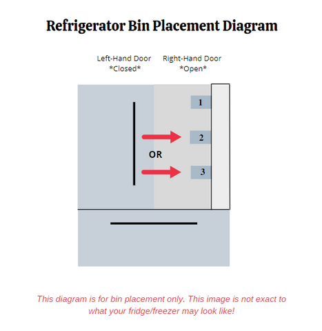 OEM Samsung Refrigerator Right Door Bin Originally Shipped With RF29A9771SR, RF29A9771SR/AA, RF29BB89008M
