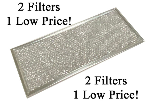 Save Money With An OEM Grease Filter 2 Pack - Measurements: 13 x 5-7/8 x 3/32 Inches